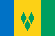 Saint Vincent and the Grenadines flag